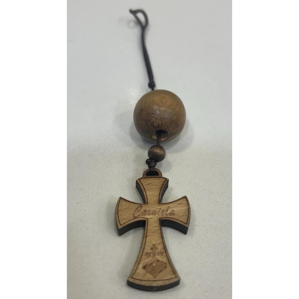 Small‎ Celtic Cross Wooden W Bead